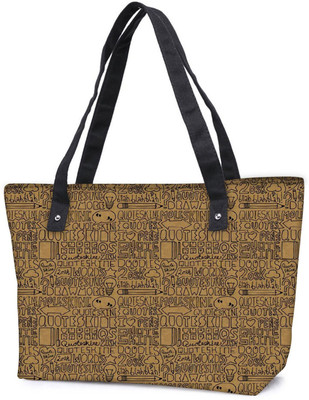 

Snoogg Pack Of 2 Abstract Combo Tote Shopping Grocery Bag With Coin Pencil Purse Shoulder Bag(Multicolor, 15 L)