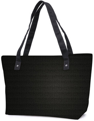

Snoogg Pack Of 2 Abstract Black Wall Design Combo Tote Shopping Grocery Bag With Coin Pencil Purse Shoulder Bag(Multicolor, 15 L)
