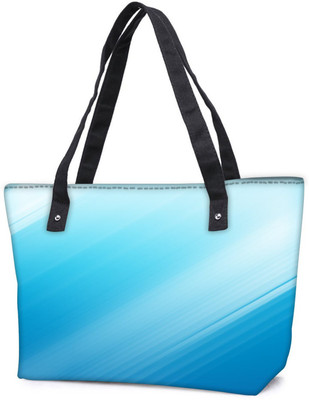 

Snoogg Pack Of 2 Blue Pattern Design Combo Tote Shopping Grocery Bag With Coin Pencil Purse Shoulder Bag(Multicolor, 5 L)