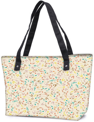 

Snoogg Pack Of 2 Multiple Music Combo Tote Shopping Grocery Bag With Coin Pencil Purse Shoulder Bag(Multicolor, 5 L)