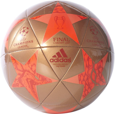 

ADIDAS Finale CDF Cap Football - Size: (Pack of 1, Multicolor, Copper met;solar red;bright red