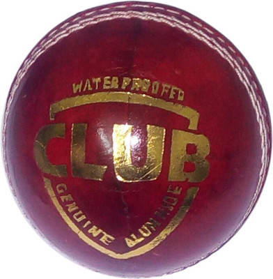 

Hoick Club Cricket Leather Ball(Pack of 1, Maroon)