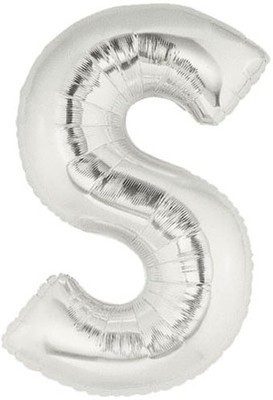 

JR EVENTS Solid BL AV 00009 Balloon(Silver, Pack of 1)