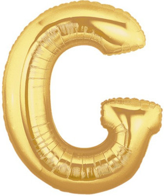 

ROCK THE PARTY Solid BL AV 000013 Balloon(Gold, Pack of 1)