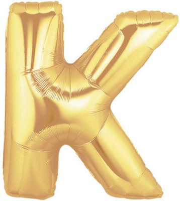 

ROCK THE PARTY Solid BL AV 000012 Balloon(Gold, Pack of 1)
