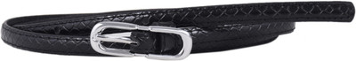 

Sri Women Casual Black Artificial Leather Belt