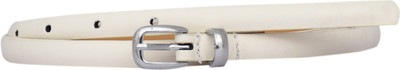 

Sri Women Casual White Artificial Leather Belt