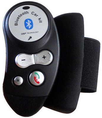 

Technomart v4.0 Car Bluetooth Device with Audio Receiver, Transmitter(Black)