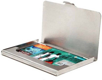 

Safety 6 Card Holder(Set of 1, Silver)