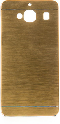The Little Shop Back Cover for Mi Redmi 2(Gold, Rubber, Metal) Flipkart