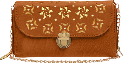 

Tap Fashion Party Brown Clutch
