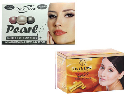 

Pink Root PEARL KIT WITH OXYGLOW GOLD BLEACH(Set of)