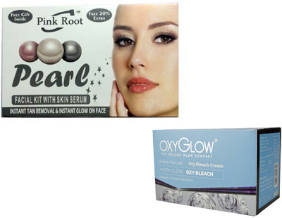 

Pink Root PEARL KIT WITH OXYGLOW OXY BLEACH(Set of)