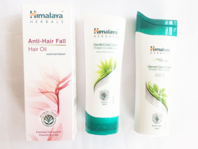 Himalaya GENTLE DAILY CARE PORTION SHAMPOO, CONDITIONER, ANTI HAIR FALL OIL(Set of)