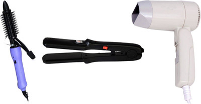 

Welcome India Bazaar wib - 341 Personal Care Appliance Combo(Hair Curler, Hair Straightener)