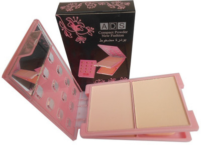 ADS New Fashion Compact Powder Compact(Beige)