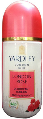 

Yardley London London Rose Deodorant Roll-on - For Men & Women(50 ml)