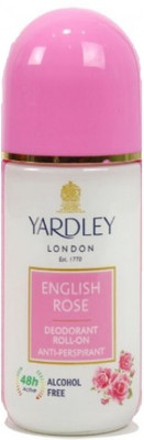 

Yardley London Rose Deodorant Roll-on - For Men & Women(50 ml)