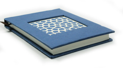 

India Meets India Mini Diary(Handcrafted Gift Set Diary/Notebook, Blue)