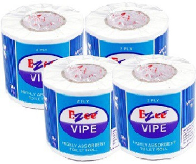 

Ezee Toilet Tissue Roll / Bathroom Roll 2 Ply, 42 Mtrs(Pack of 4)
