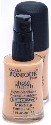 

Coat Me Bonjour Paris Photo Match Invisible Foundation - Medium Beige Foundation(Beige)