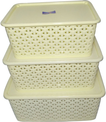

Fair Food PP (Polypropylene) Fruit & Vegetable Basket(White)