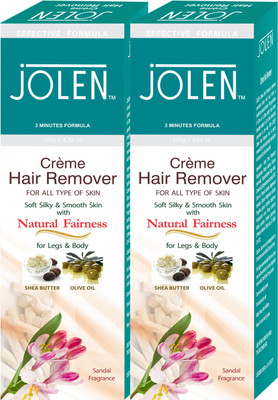 Jolen Hair remover (Twin Pack) sandal Cream(240 ml) Flipkart