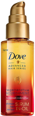 

Dove Advanced Hair Series Serum-In-Oil, Regenerative Nourishment 1.69 oz(50 ml)
