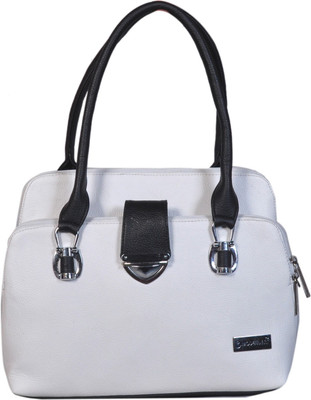 

Modern Art Messenger Bag(White)
