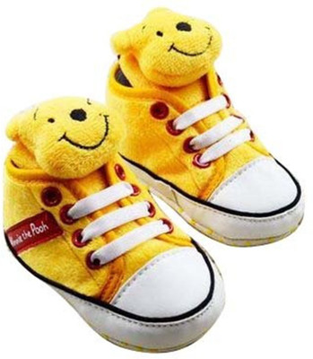 

Baby Bucket Boys & Girls Velcro Derby Shoes(Yellow