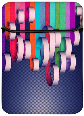 

Snoogg 10 inch Sleeve/Slip Case(Multicolor)