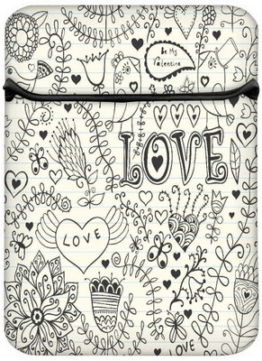 

Snoogg 12 inch Sleeve/Slip Case(Multicolor)