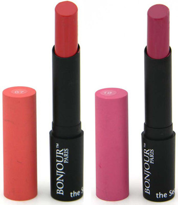 

Coat Me Bonjour Paris Super-Matt Lipstick -Tangy Pink Combo(Pink, 7 g)
