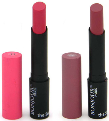 

Coat Me Bonjour Paris Super-Matt Lipstick - Pink Blush Combo(PInk, 7 g)