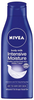 

Nivea Nivea Body Milk Intensive Moisture VitaminE & Grape Seed Oil(250 ml)