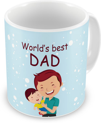 

Indigifts 17 Ceramic Mug(330 ml), Blue