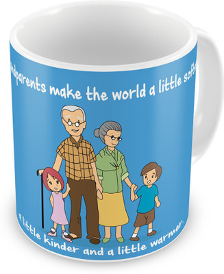 

Indigifts 60 Ceramic Mug(330 ml), Blue