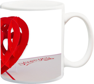 

ME&YOU Gift For Husband/wife/boyfriend/girlfriend/lover;i Love You Beautiful Hd Printed Ceramic Mug(325 ml), Multicolor