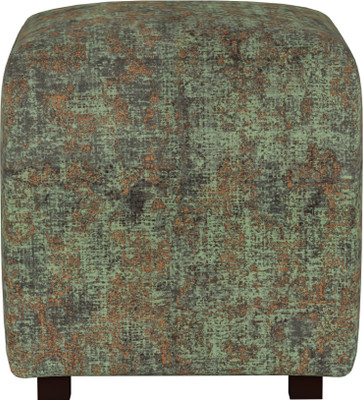 

ARRA Solid Wood Standard Ottoman(Finish Color - GREEN RUST)
