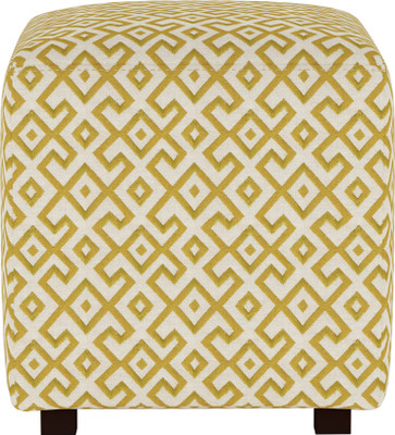 

ARRA Solid Wood Standard Ottoman(Finish Color - Beige GOLDEN)