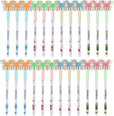 

Asera Butterfly Pen Ball Pen(Pack of 24)