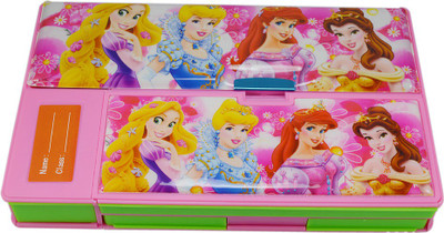

Saamarth Impex Disney Princess Cartoon Art Plastic Pencil Box(Set of 1, Pink)