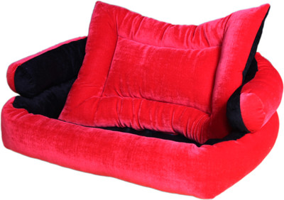

Poofy's Pet Island LRB1 S Pet Bed(Red, Black)