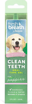

Tropiclean Puppy Clean Teeth Gel Kit Mint Cologne(59 ml)