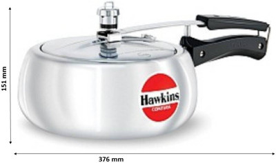 Hawkins Contura 3.5 L Pressure Cooker(Aluminium) available at flipkart for Rs.1385
