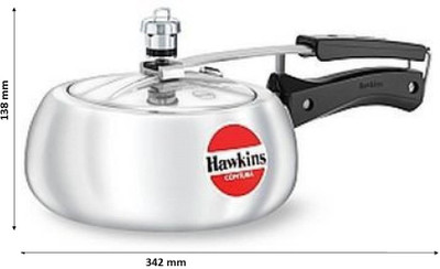 Hawkins Contura 2 L Pressure Cooker(Aluminium) available at flipkart for Rs.1078