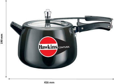 Hawkins Contura Hard Anodised 6.5 L Pressure Cooker(Hard Anodized) available at flipkart for Rs.2599
