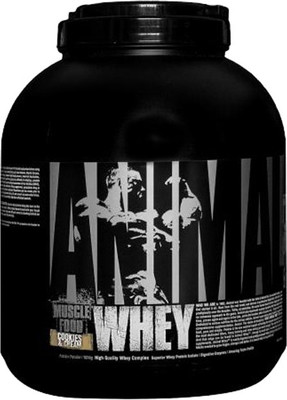 

Universal Nutrition Animal Whey Protein(1.81 kg, Cookies & Cream)