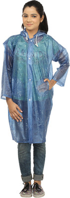

Finery Self Design Boys & Girls Raincoat, Blue