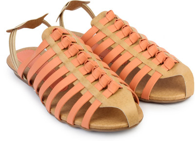 

Bonzer Women Orange Flats